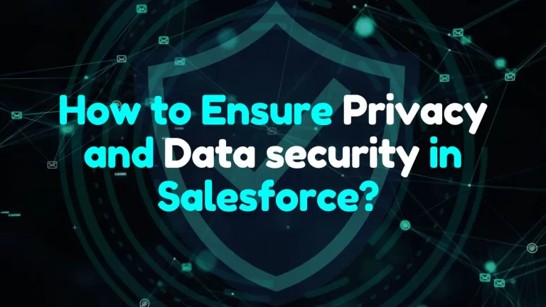 data security in salesforce