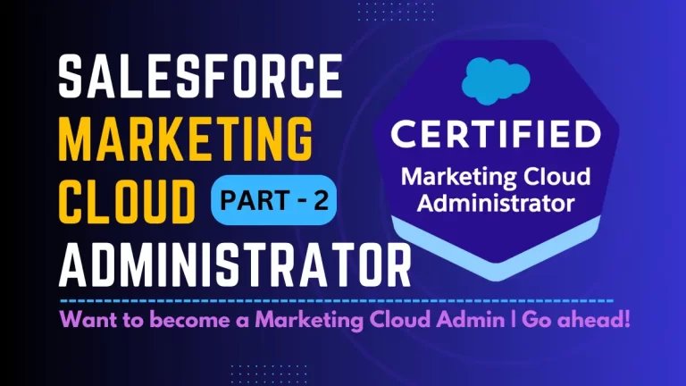 salesforce marketing cloud admin