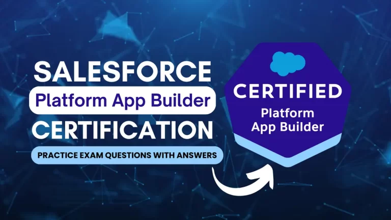 Platform App Builder Certifications