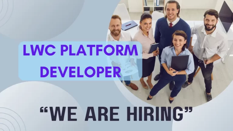 LWC Platform developer