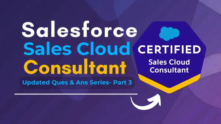 sales cloud consultant practice exam