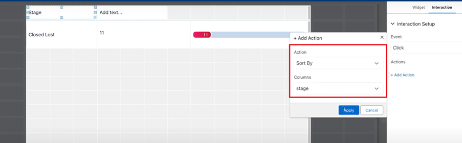Add Custom Headers and Enable Sorting (CRM Analytics Summer '25 Release)