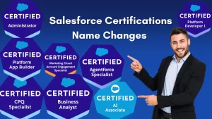 Salesforce Certifications Name Changes