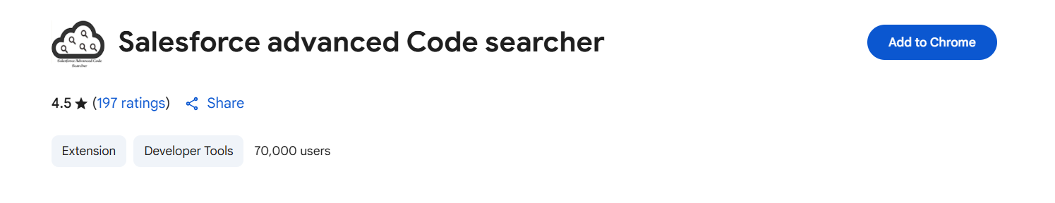 Salesforce Advanced Code Searcher