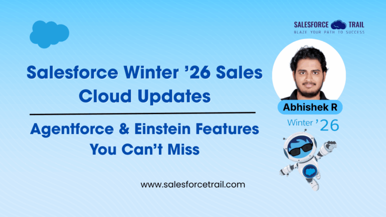 Salesforce Winter ’26 Sales Cloud Updates