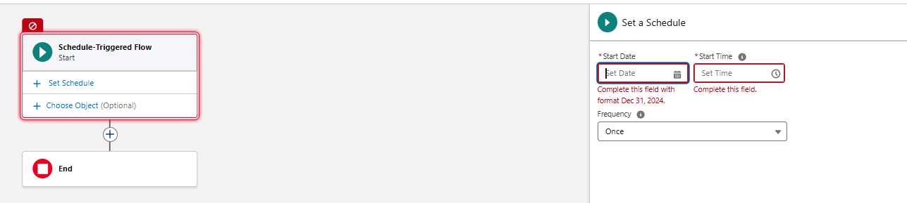How To Automate Repetitive Tasks Using Salesforce Flows 10 Schedule Triggered Flow