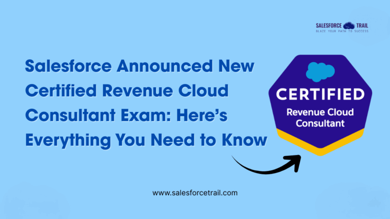 Certified Revenue Cloud Consultant Exam