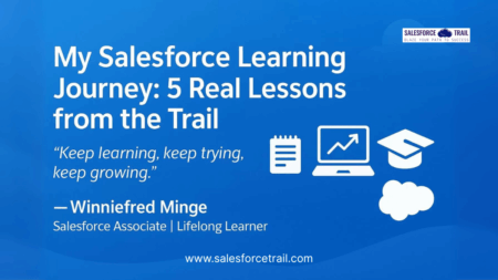 Salesforce learning journey