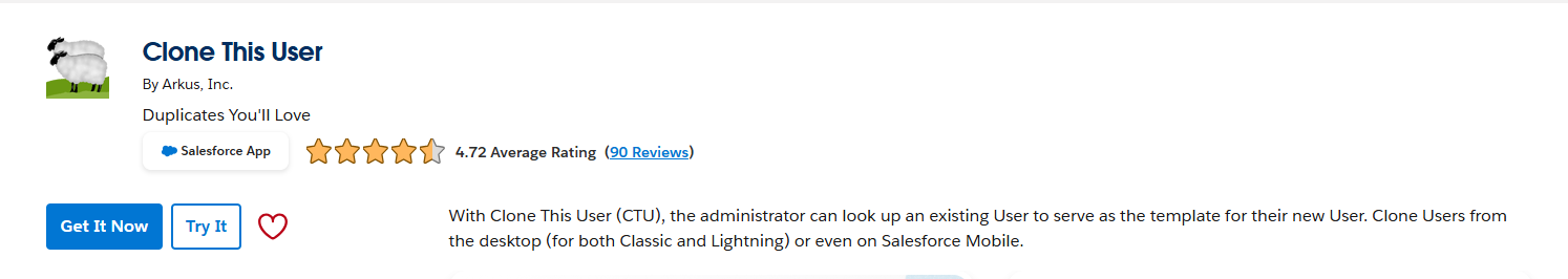 10 Apps Every Admin Should Know to Simplify Work in Salesforce 5 Clone This User