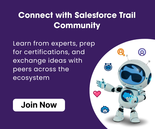 Connect with Salesforce Trail Community