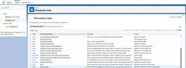 Permission Set of the flow