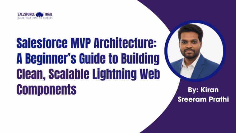 Salesforce MVP Architecture: A Beginner’s Guide