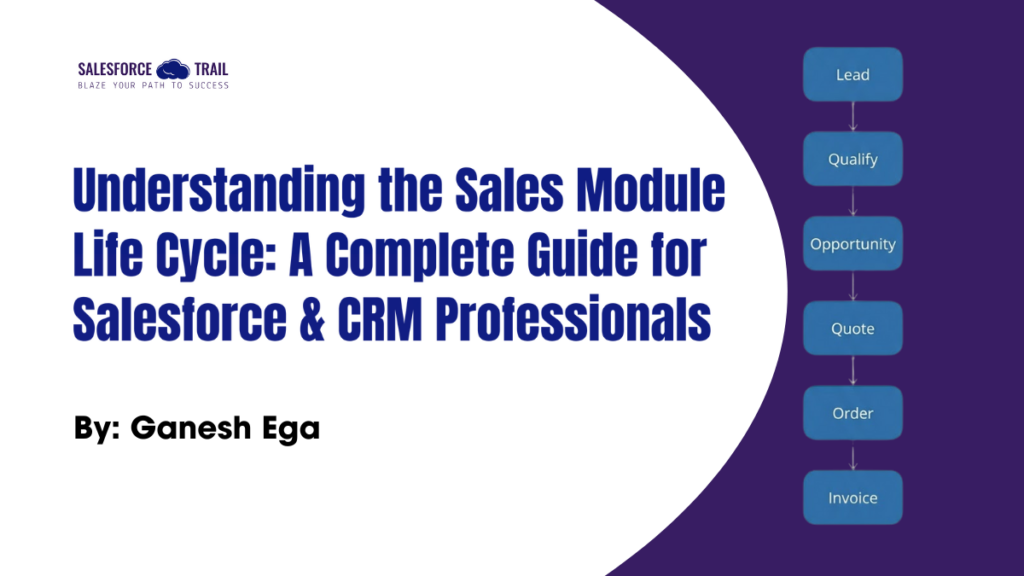 Understanding the Sales Module Life Cycle
