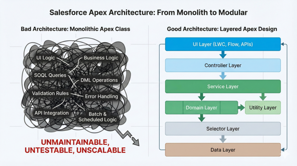 Write Better Salesforce Apex Code with Layered Architecture: A Developer’s Guide 2 Why