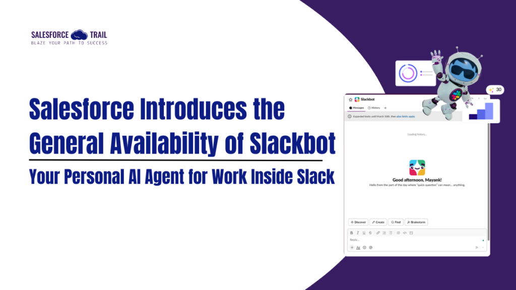 Salesforce Introduces the General Availability of Slackbot