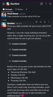 Slackbot's Daily Reminder
