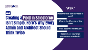 Creating a Field in Salesforce
