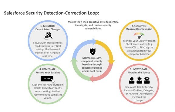 Salesforce Security Detection Correction Loop