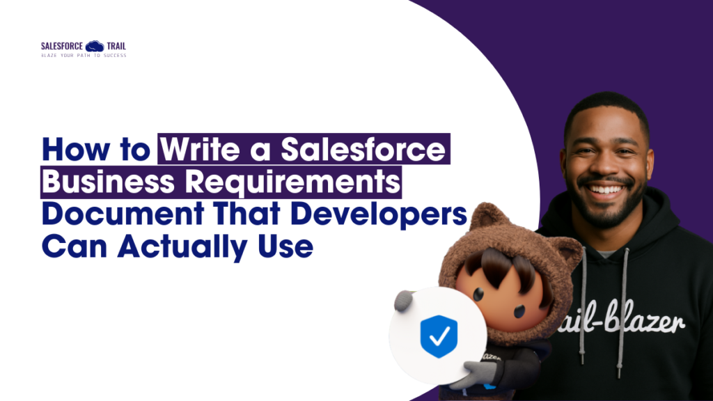 How to Write a Salesforce Business Requirements Document That Developers Can Actually Use Write a Salesforce Business Requirements Document