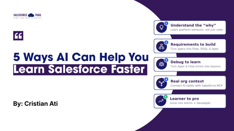5 Ways AI Can Help You Learn Salesforce Faster