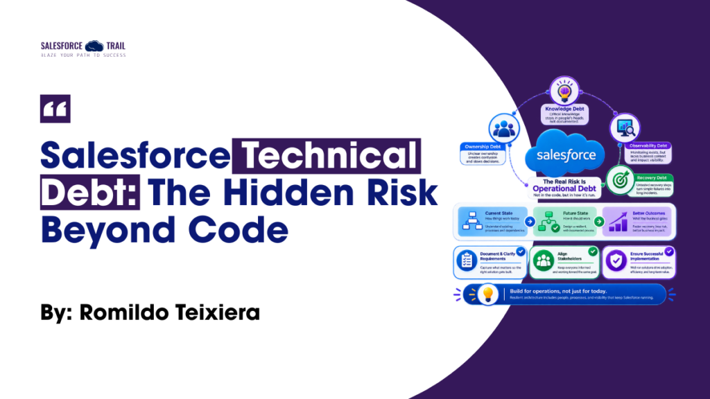 Salesforce Technical Debt: The Hidden Risk Beyond Code